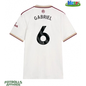 Arsenal Gabriel Magalhaes #6 Tredje Tröja 2025-26 Kortärmad